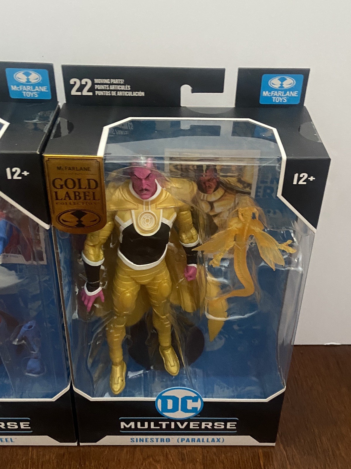 DC Multiverse JSA Gold Label Collection COMMANDER STEEL / SINESTRO / Mcfarlane