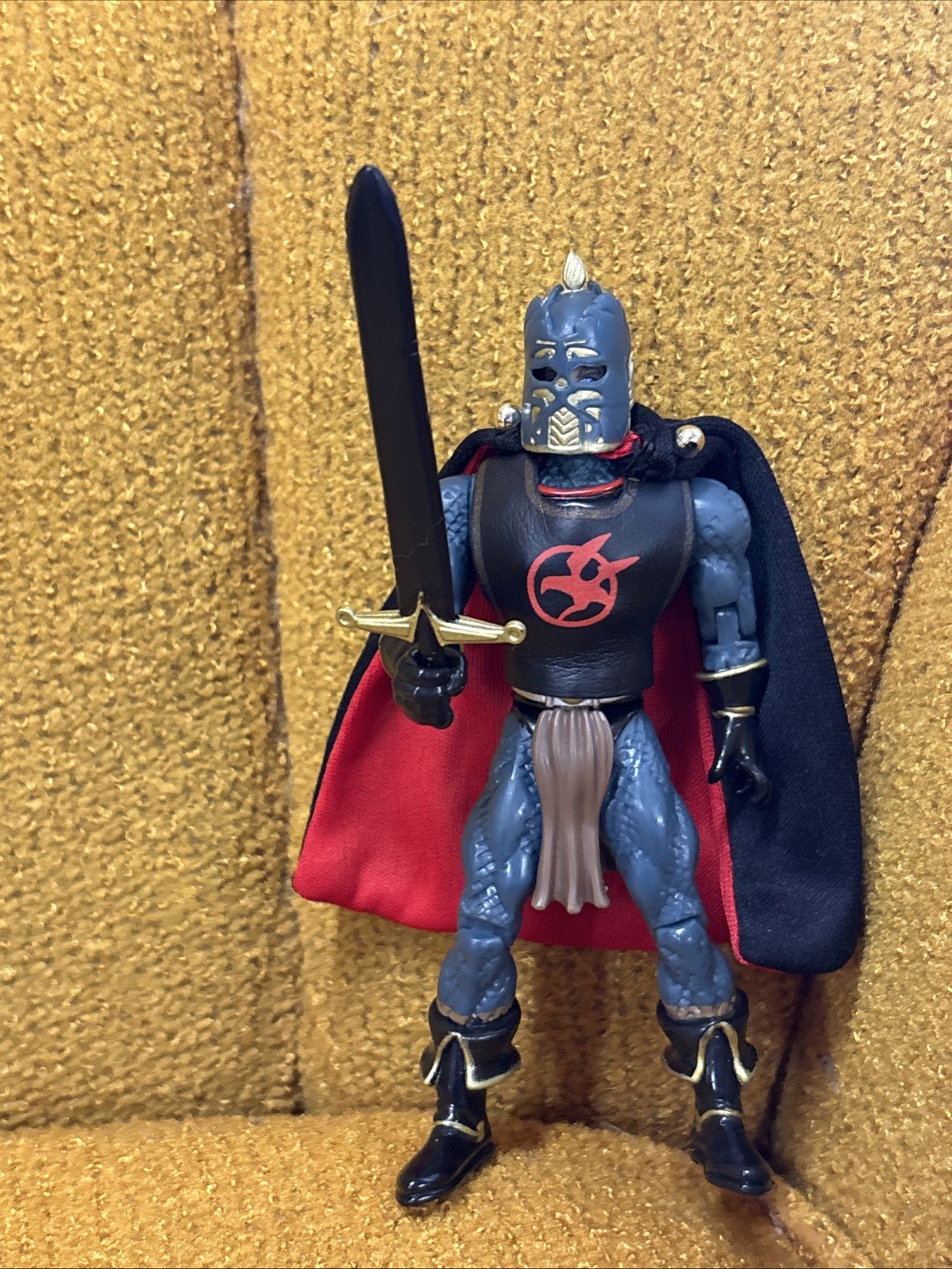 Marvel Gold Black Knight Action Figure ToyBiz Limited Edition Marvel&rsquo;s Avengers
