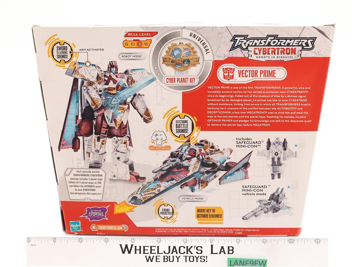 Vector Prime Transformers Cybertron 2006 Hasbro Action Figure NEW SEALED