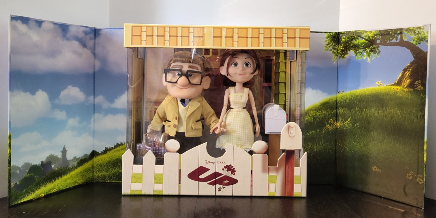 Ellie & Carl 15th Anniversary Doll Set UP DISNEY Pixar LE /6950 MIB NEW