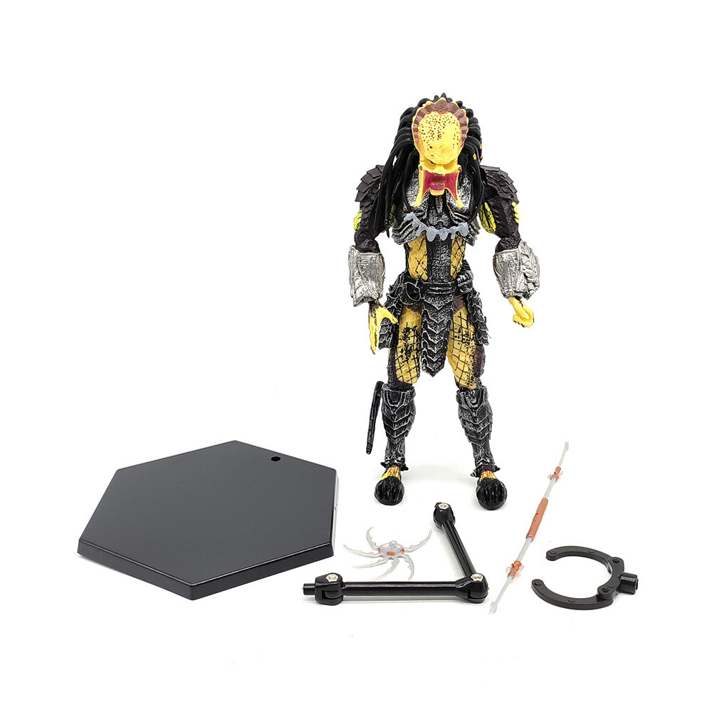Predator Jungle Hunter Masked Figure Celtic Predator Toys Display Model Statue