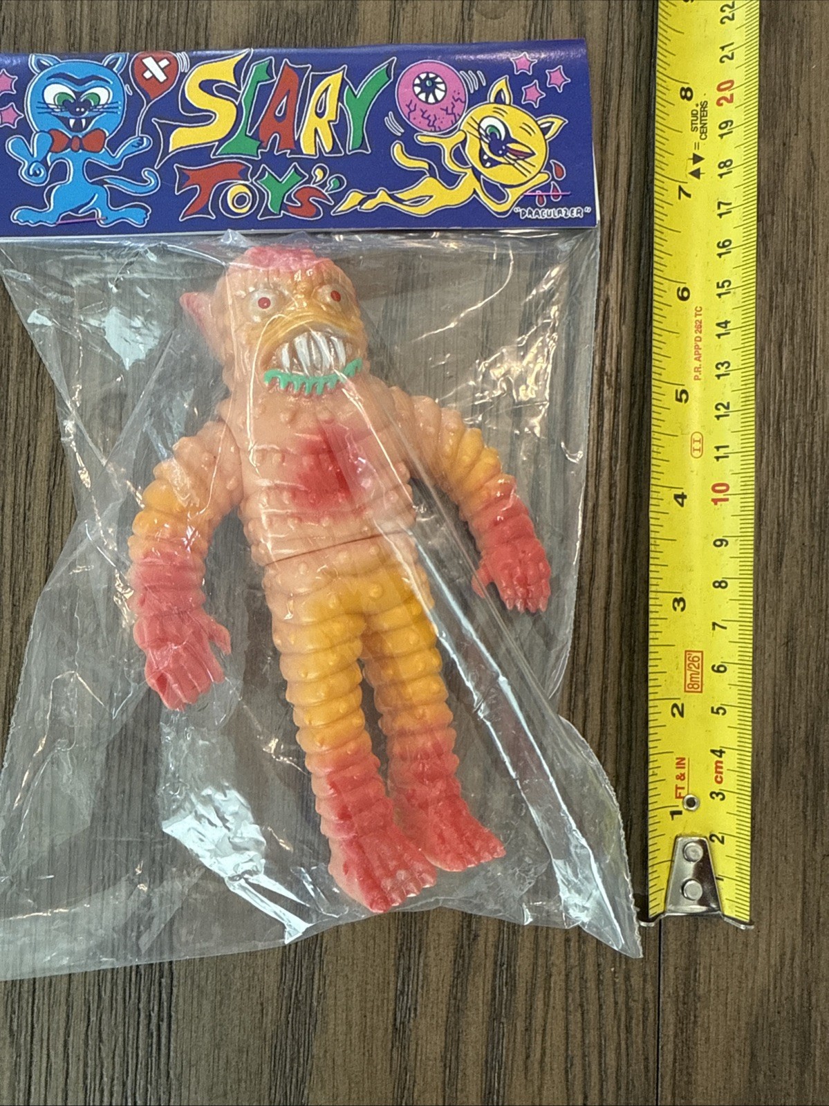 Draculazer Void Worm Sofubi Toy Michael Skattum Kaiju Medicom Soft Vinyl