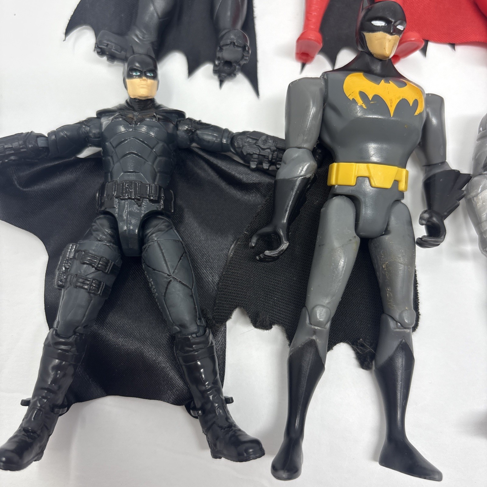 DC Comics Justice League 4&Prime; Spin Master Action Figures Lot of 6 Batman Cyborg