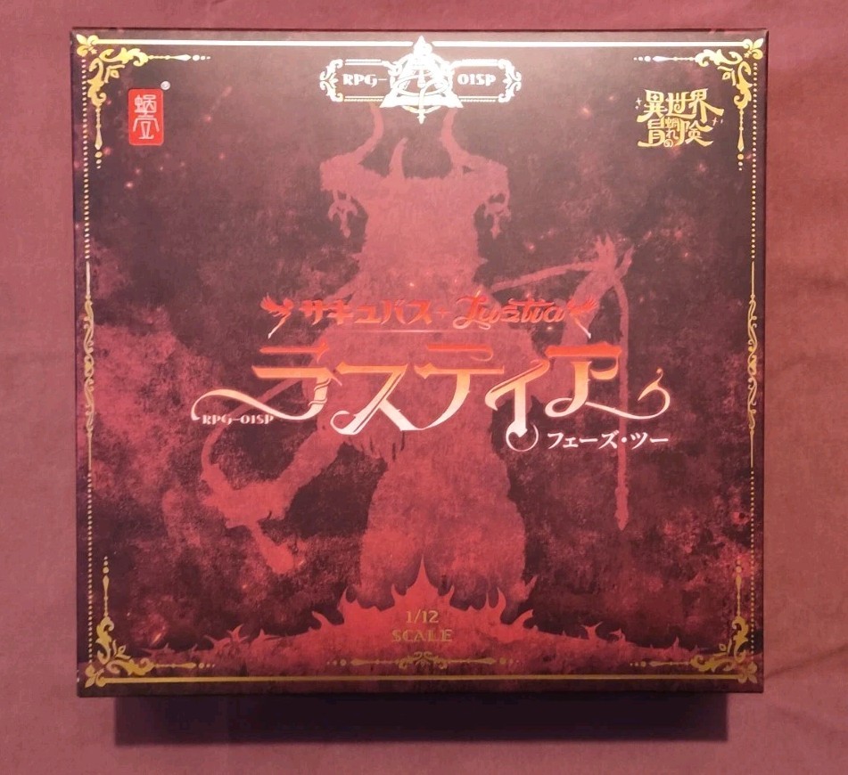 Snail Shell RPG-01SP Succubus Lustia Second Phase 1/12 Figure Phase 2 Red Ver.