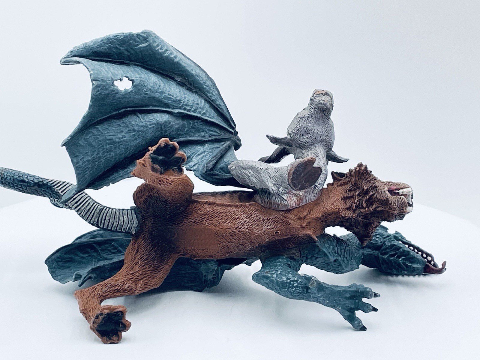 Safari Mythical Realms Chimera Figure 3-Headed Goat Lion Dragon Fantasy Creature