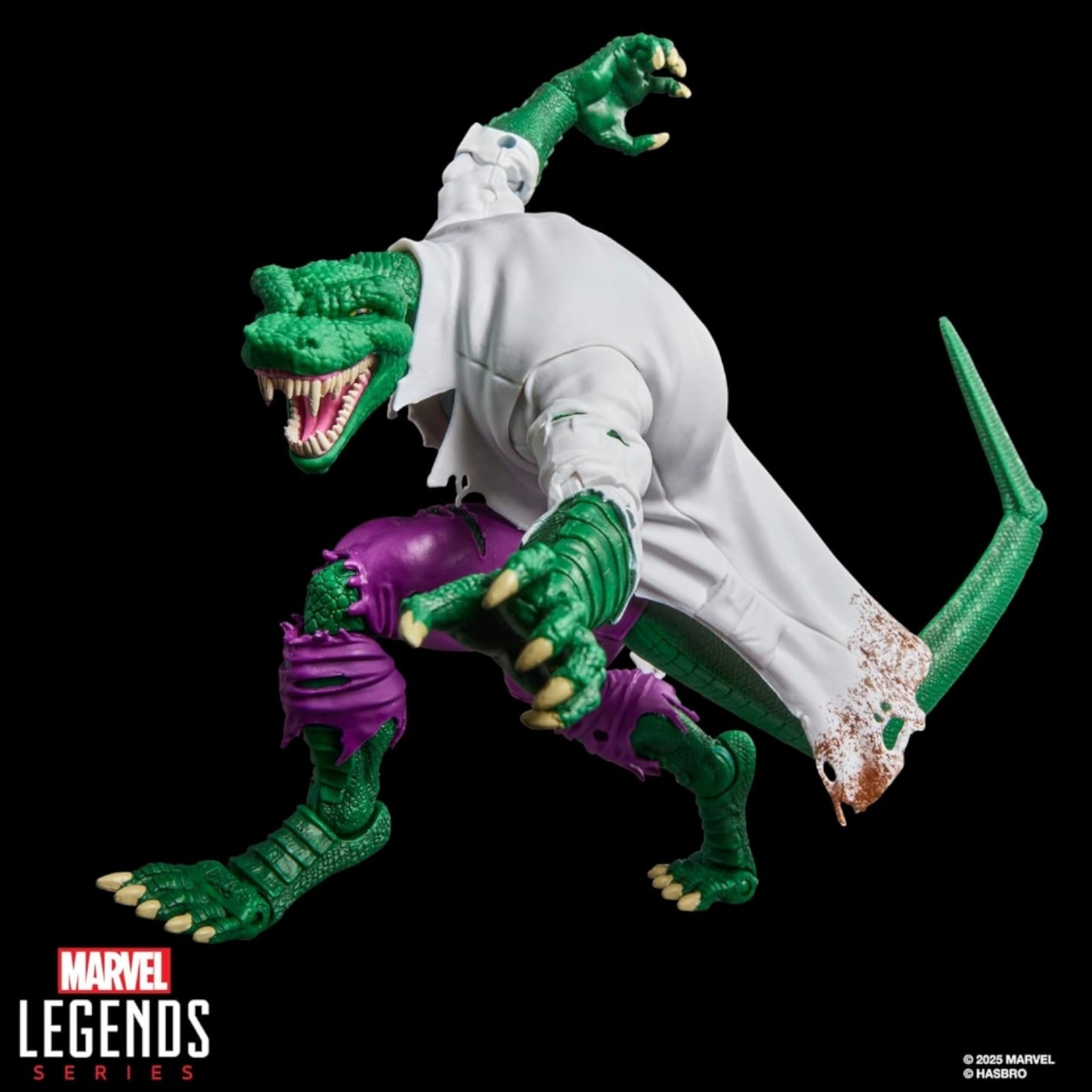 Spider-Man Marvel Legends Series Marvel&rsquo;s Lizard 6&Prime; Exclusive Figure In Hand