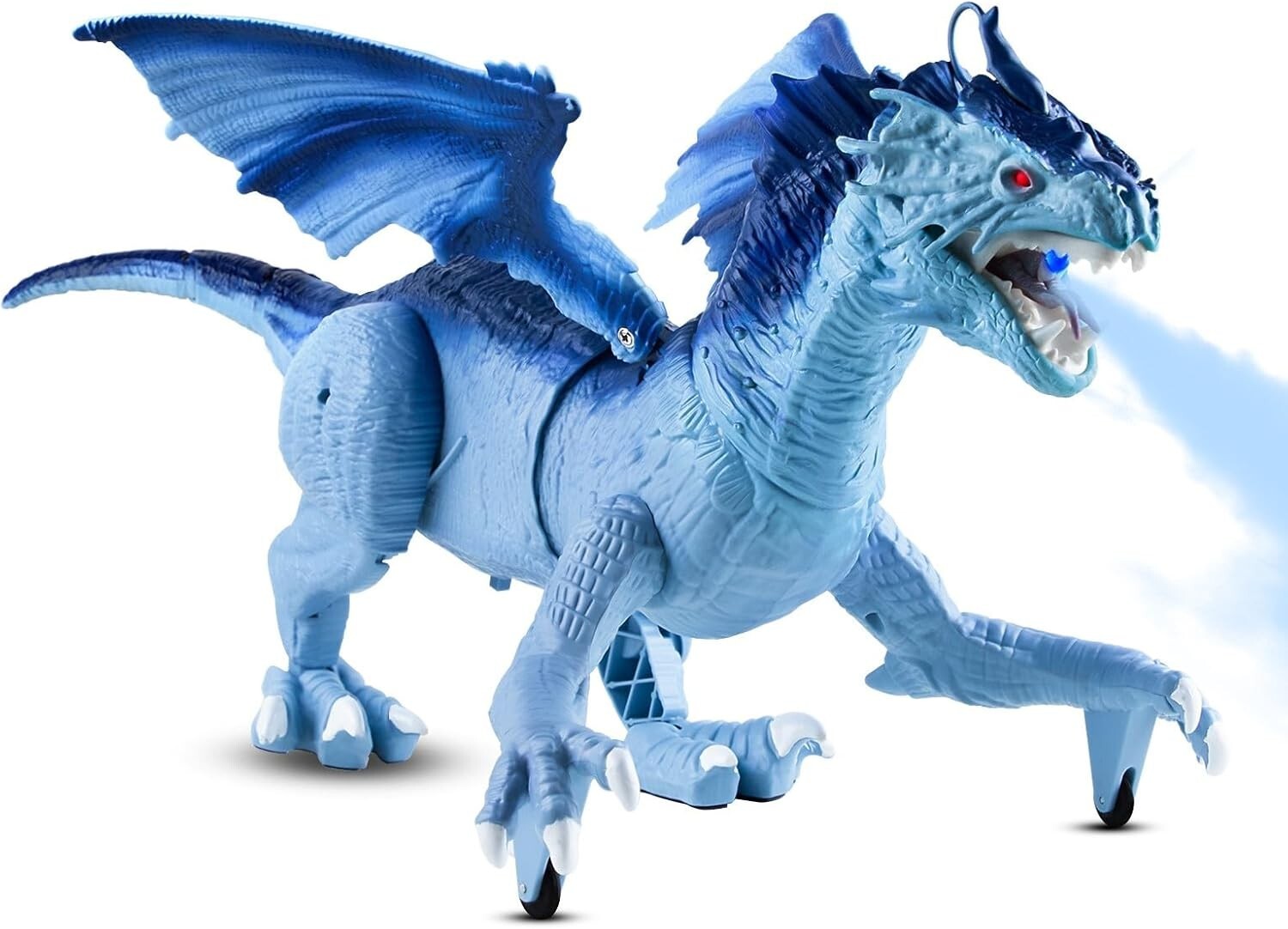 RC Dinosaur w/ Flapping Wings, Roaring Sound, Mist-Spraying, Light-Up Eyes New*