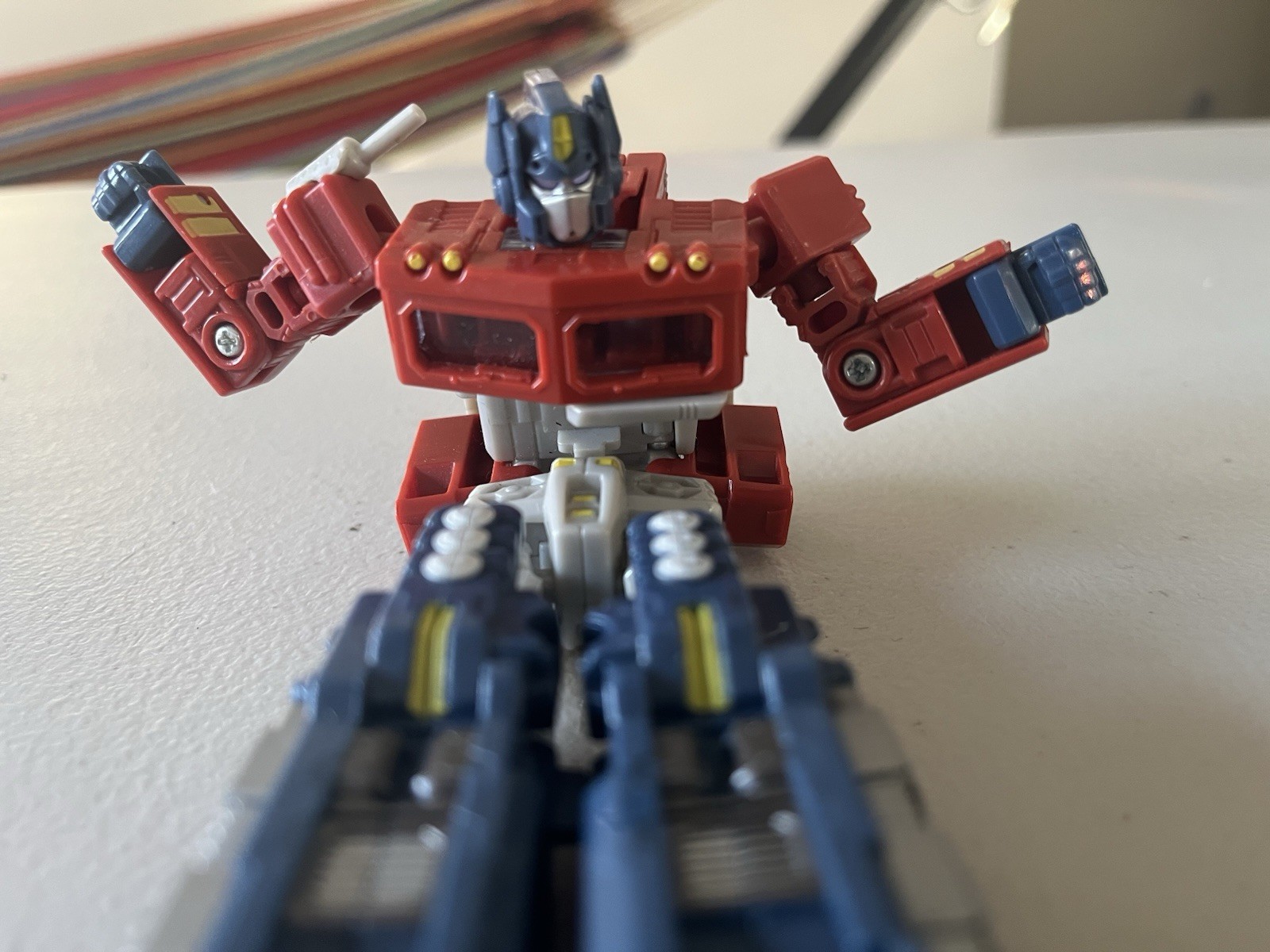 Vintage Transformers Classics Optimus Prime Action Figure UNSURE IF COMPLETE