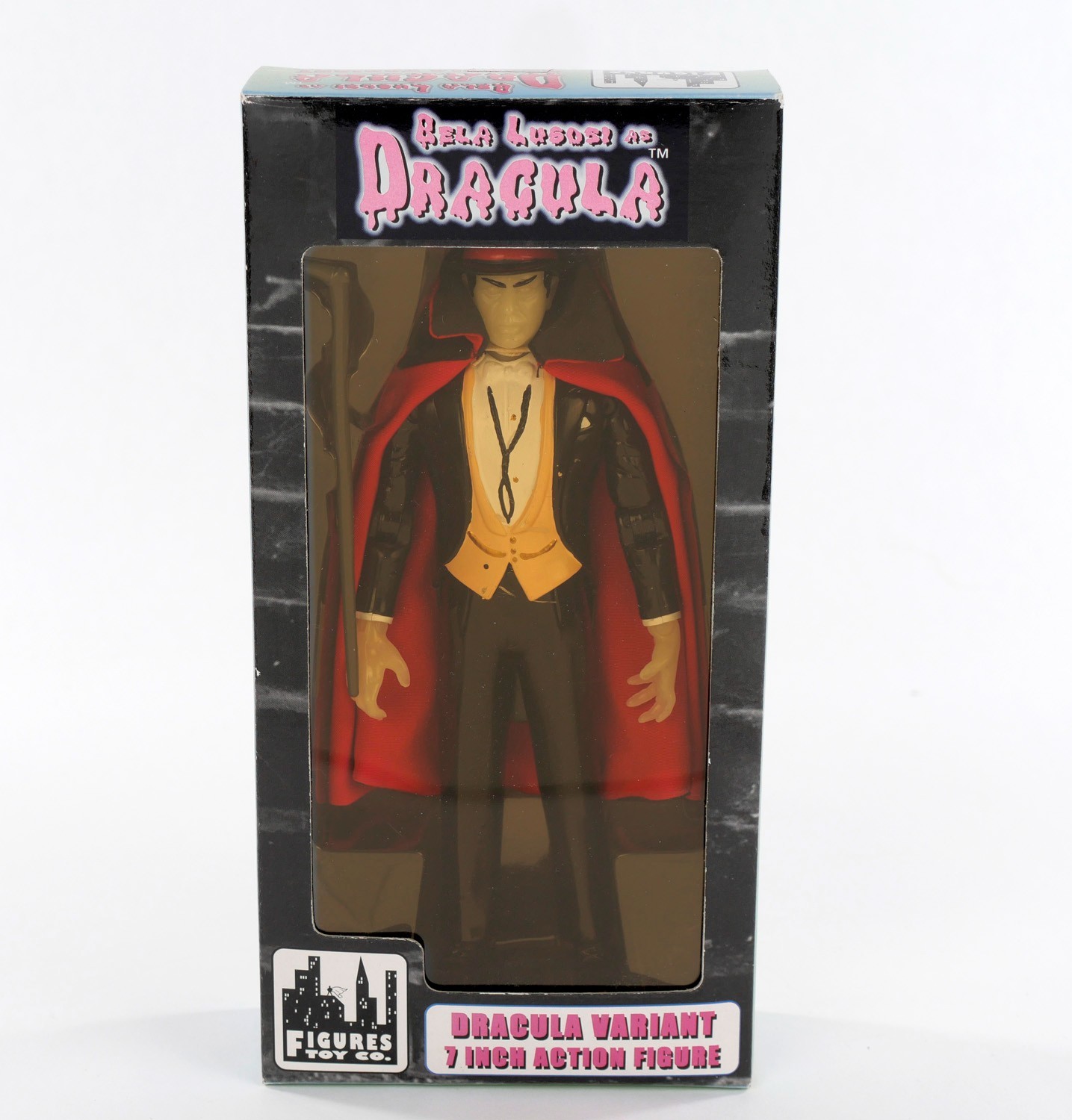 1998 Dracula Variant 7 Inch Action Toy – Figures Toy Co. – NIB – Horror Film