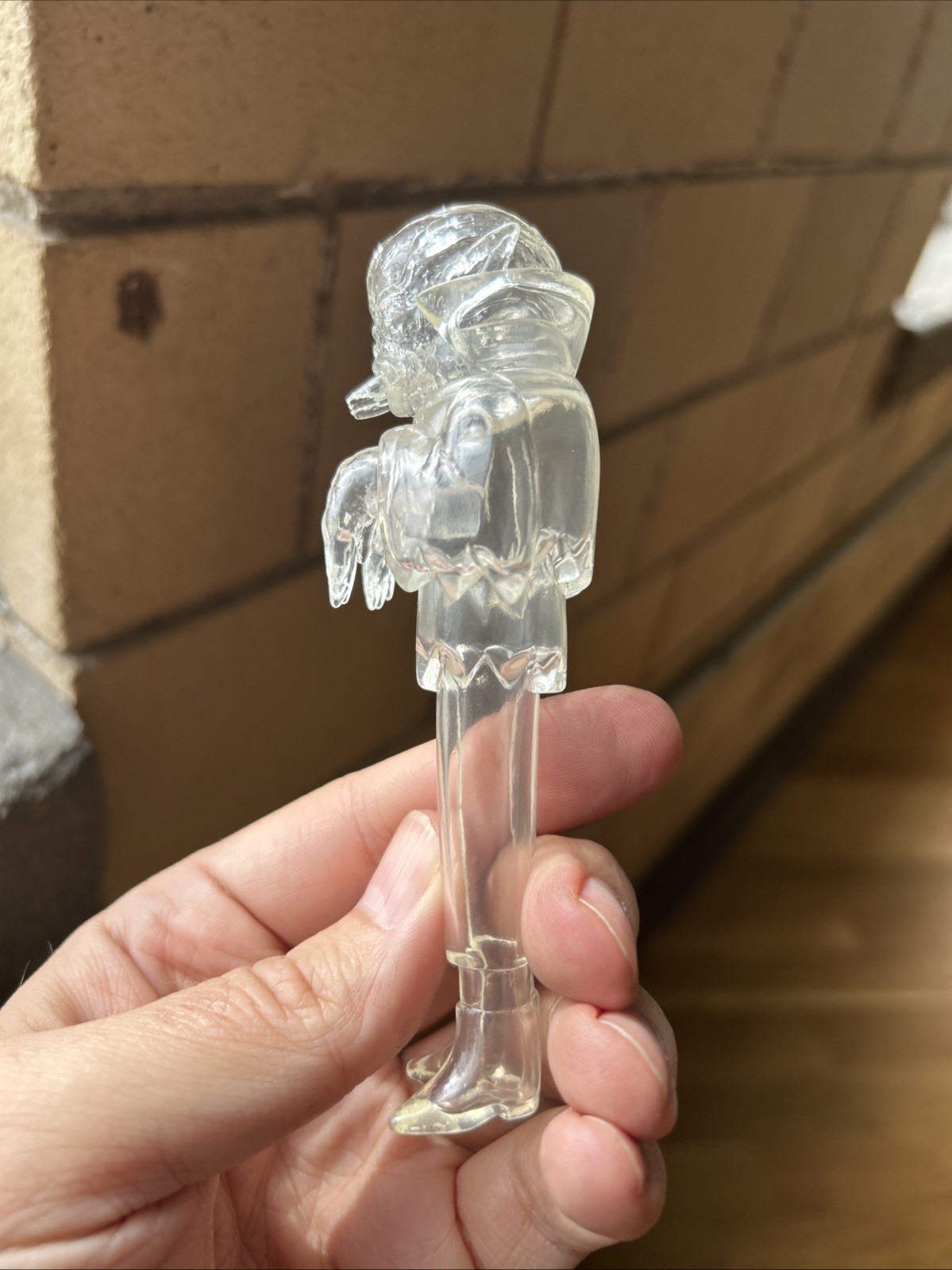 Craig Gleason Ghoul Sofubi Blank Clear Edition Vinyl Figure Justin Ishmael ISH