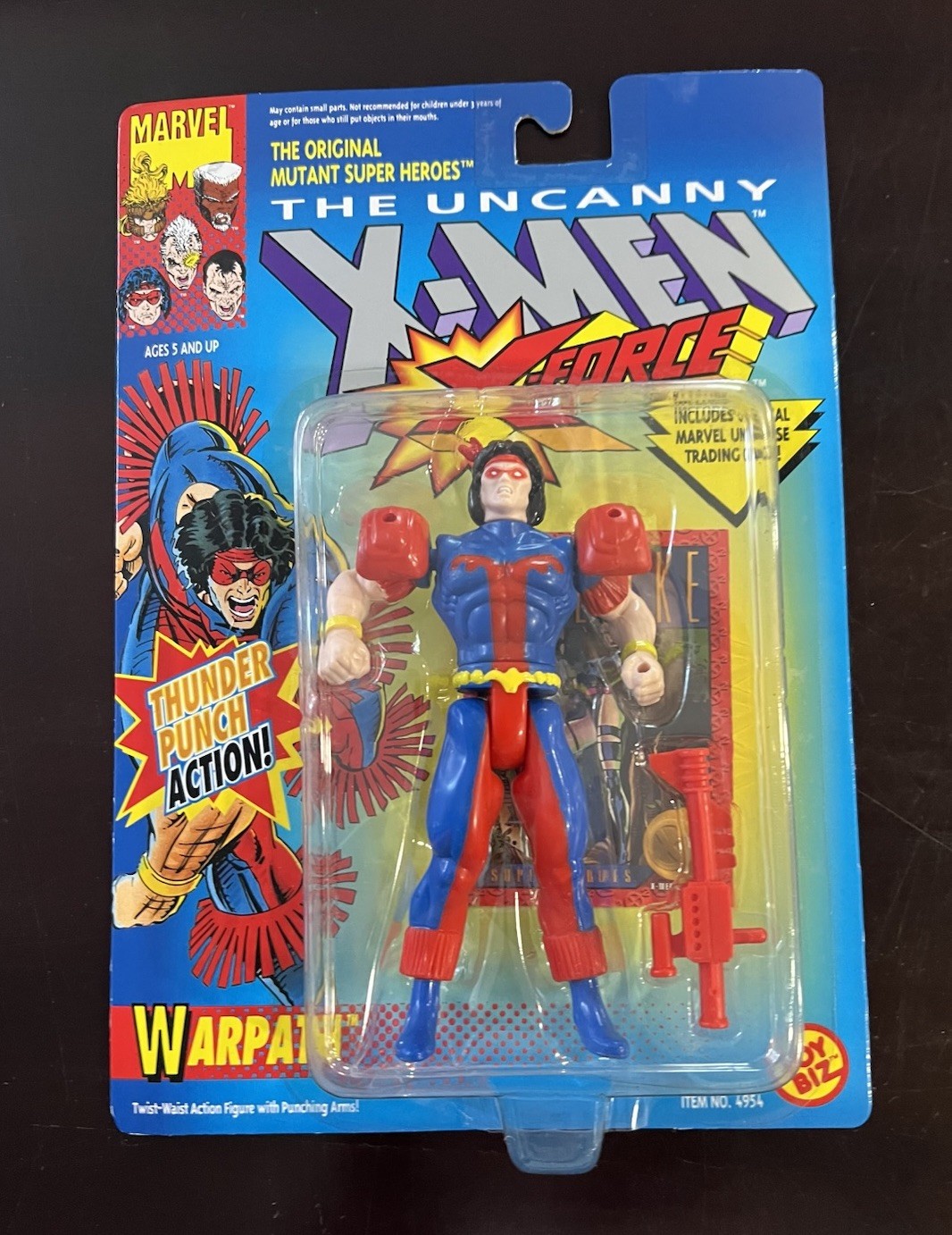WARPATH & CABLE The Uncanny X-Men X-Force 90s 1990s Marvel ToyBiz 1993