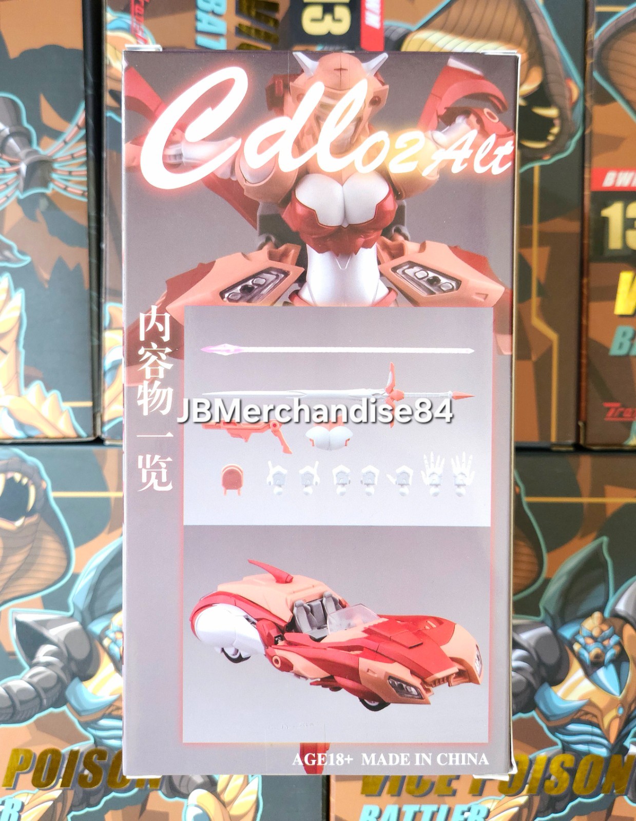 CDL-02 ALT Elita One MP Scale Arcee With Upgrade Kit SEALED🇺🇲NEW
