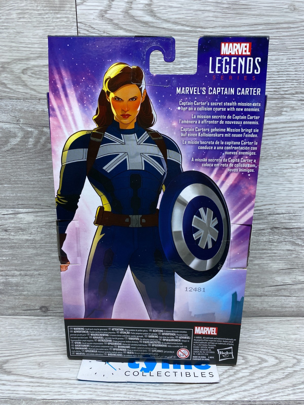 Marvel Legends Series Captain Carter What If…? 6&Prime; Figure New