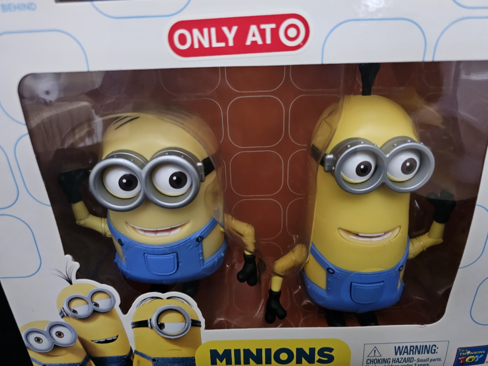 MINIONS Deluxe Action Figures POSEABLE STUART BOB KEVIN Thinkway Toys NEW!