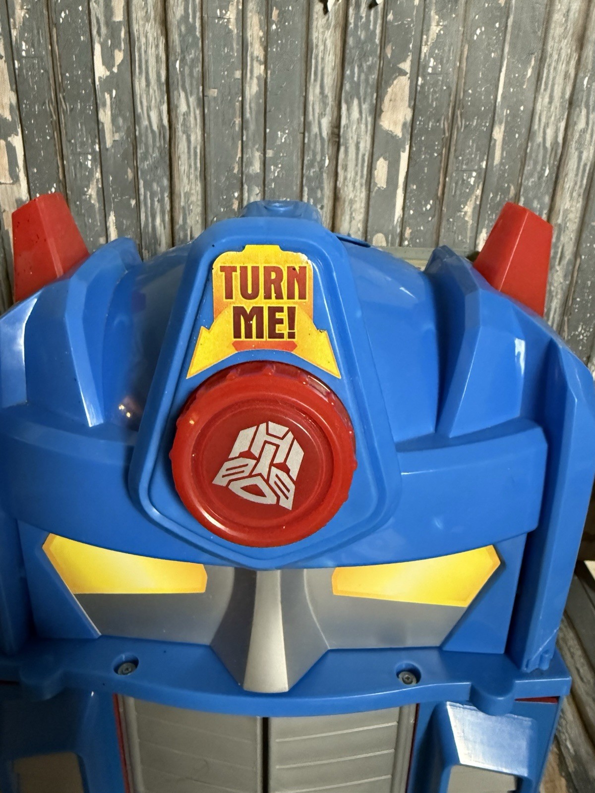 2010 Transformers Rescue Bots Optimus Prime Fire Station w/Lights & Sounds Works