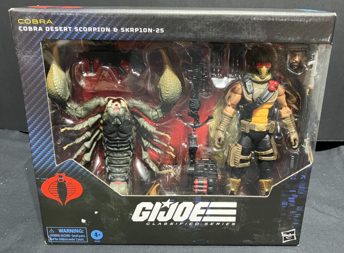 G.I. Joe Classified Series #180 Cobra Desert Scorpion & SKRP10N-25 Hasbro