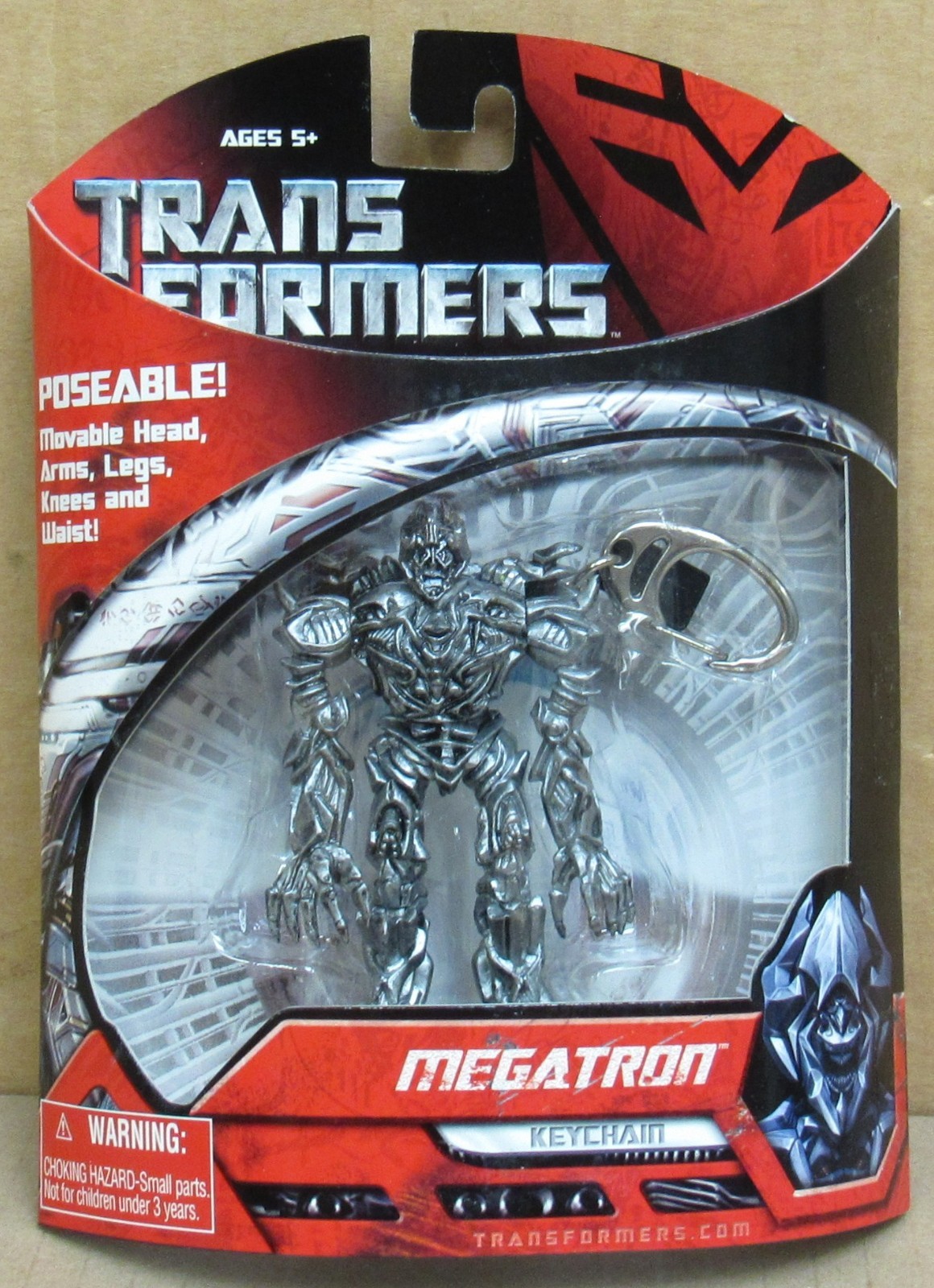 Transformers « Megatron » Keychain by Basic Fun 2007 NIP