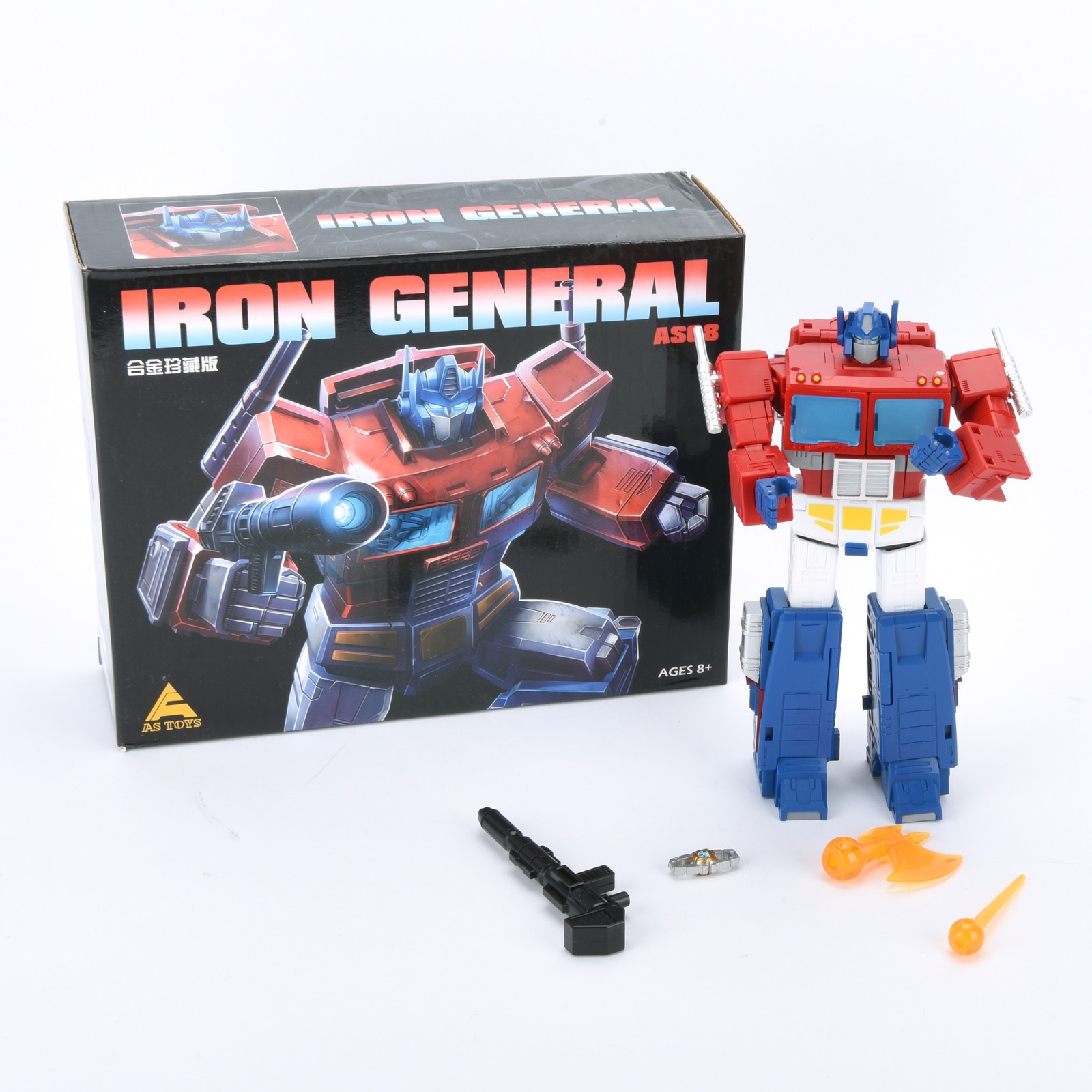 Transformers G1 Autobot Commander Optimus Prime 8&Prime; Action Figure Toy Gift New