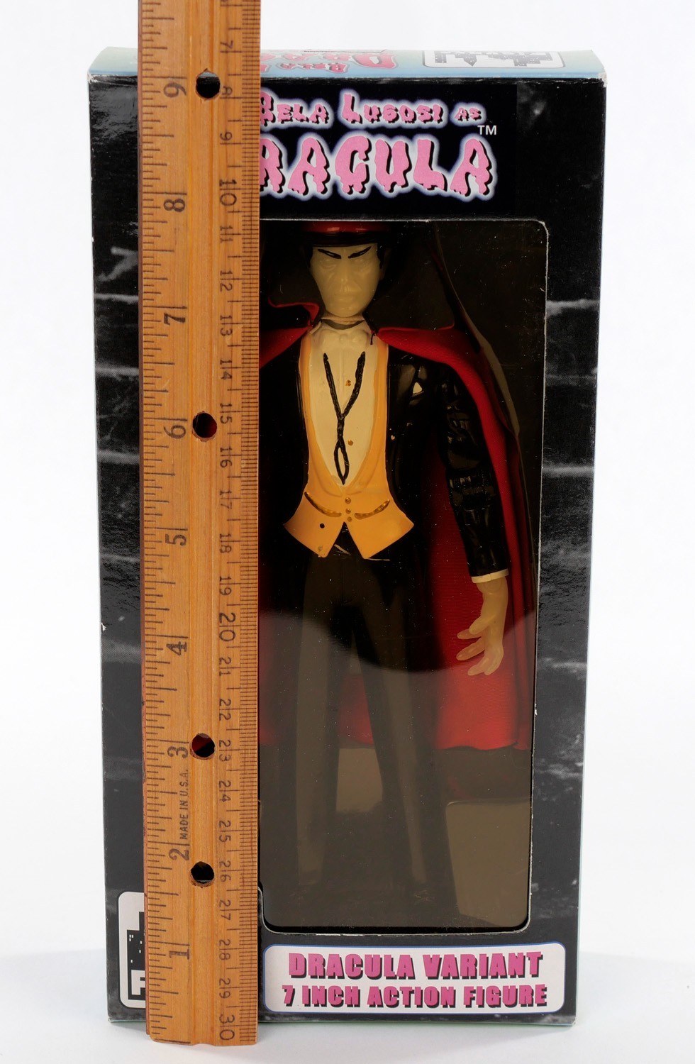 1998 Dracula Variant 7 Inch Action Toy – Figures Toy Co. – NIB – Horror Film