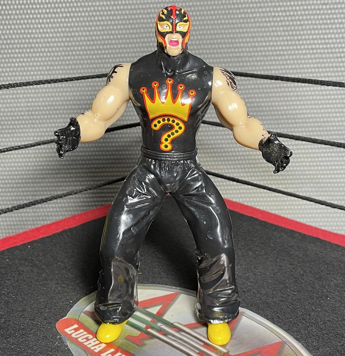 REY MYSTERIO Wrestler Toy 7&Prime; Tall – Juguete de Luchador WWE AAA CMLL