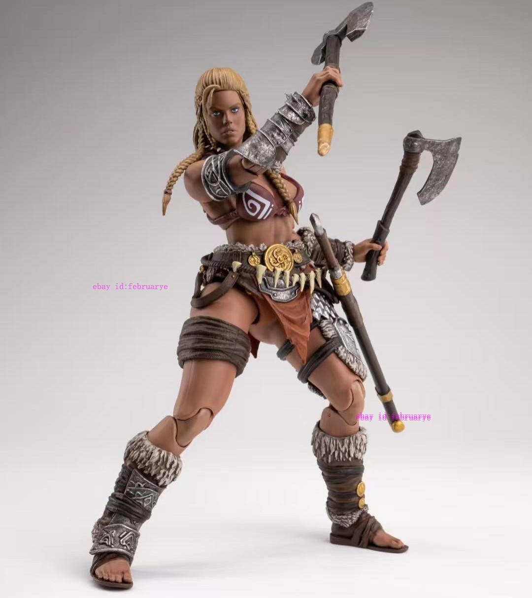 Xesray Studio 1/12 Fight for Glory Combatants Exclusive Gold Hildr Action Figure