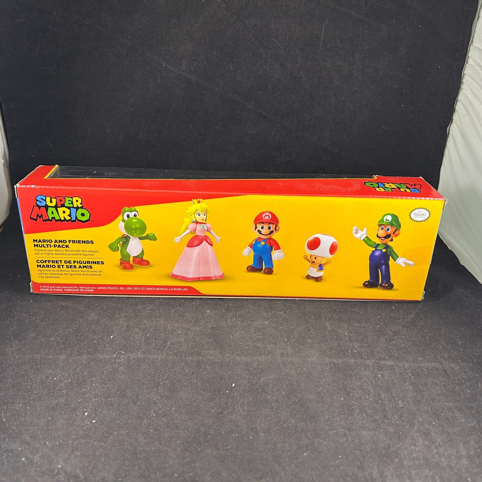 2019 SUPER MARIO AND FRIENDS MULTI-PACK FIGURES JAKKS PACIFIC – LUIGI TOAD YOSHI