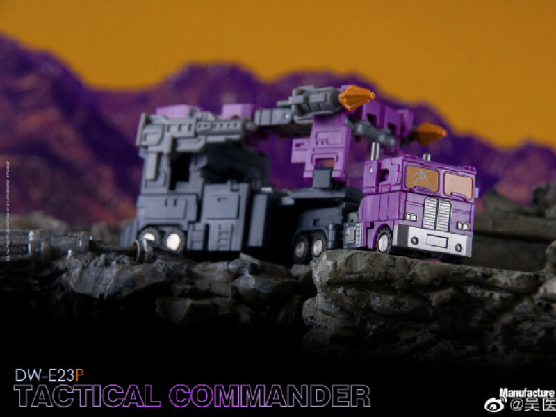 DR. WU DW-E23 Tactical Commander MINI Magnus E23T/E23D/E23B/E23P 6cm Figure