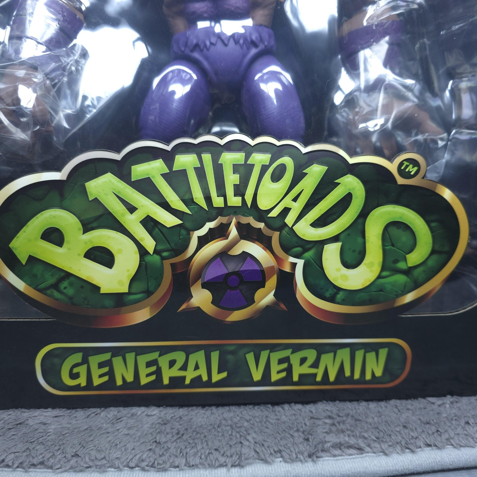 Battletoads General Vermin Premium DNA Action Figure 12in End Boss Brown Boxed
