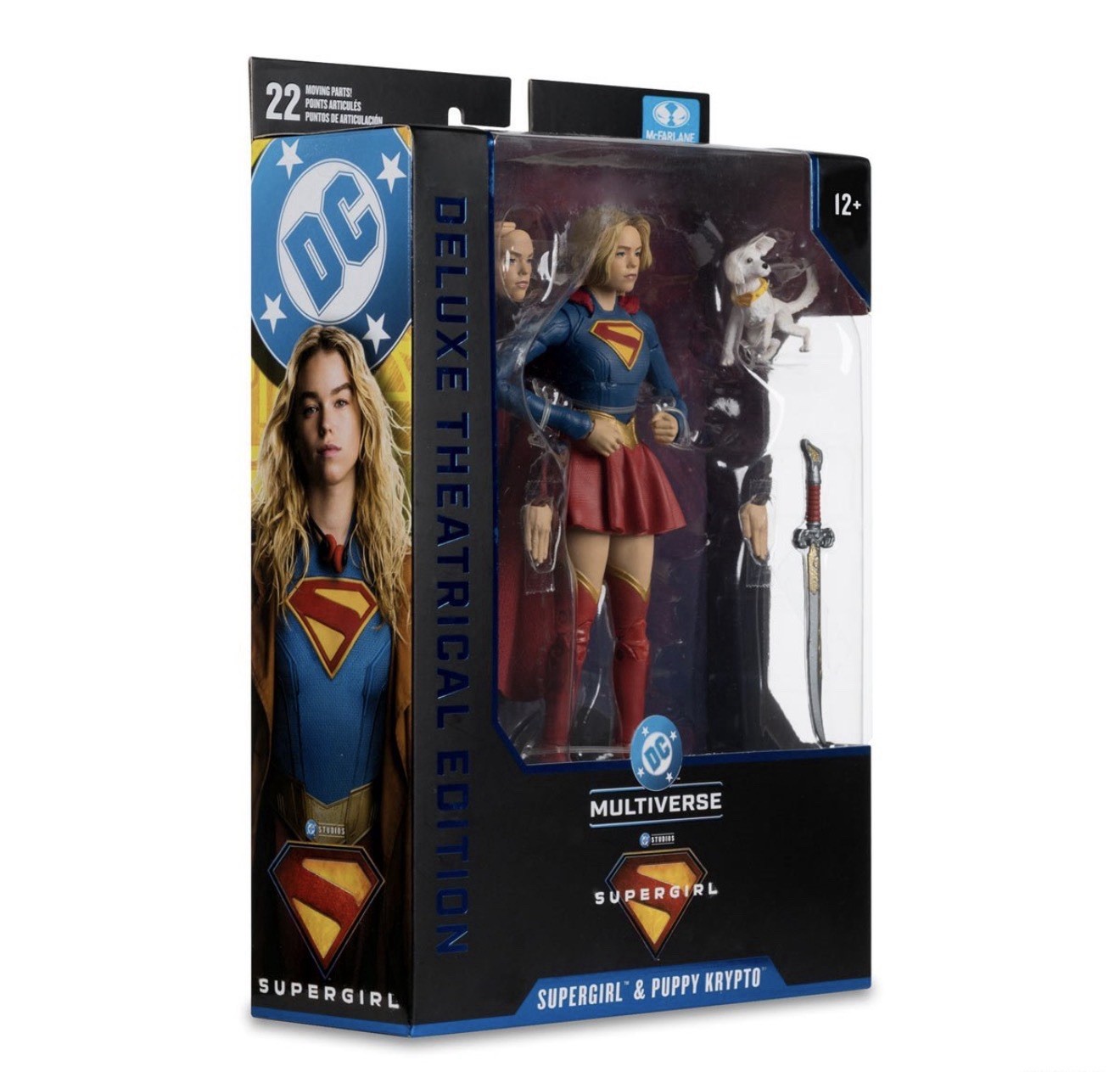 McFarlane Supergirl W/ Krypto DC Multiverse Deluxe Theatrical Edition Figure
