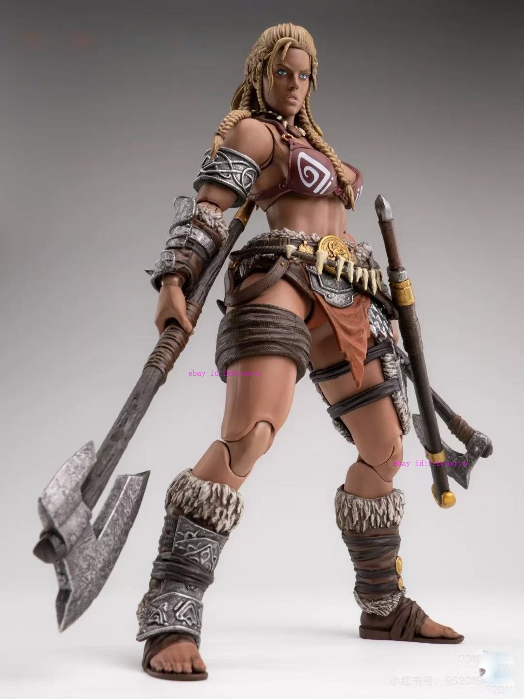 Xesray Studio 1/12 Fight for Glory Combatants Exclusive Gold Hildr Action Figure