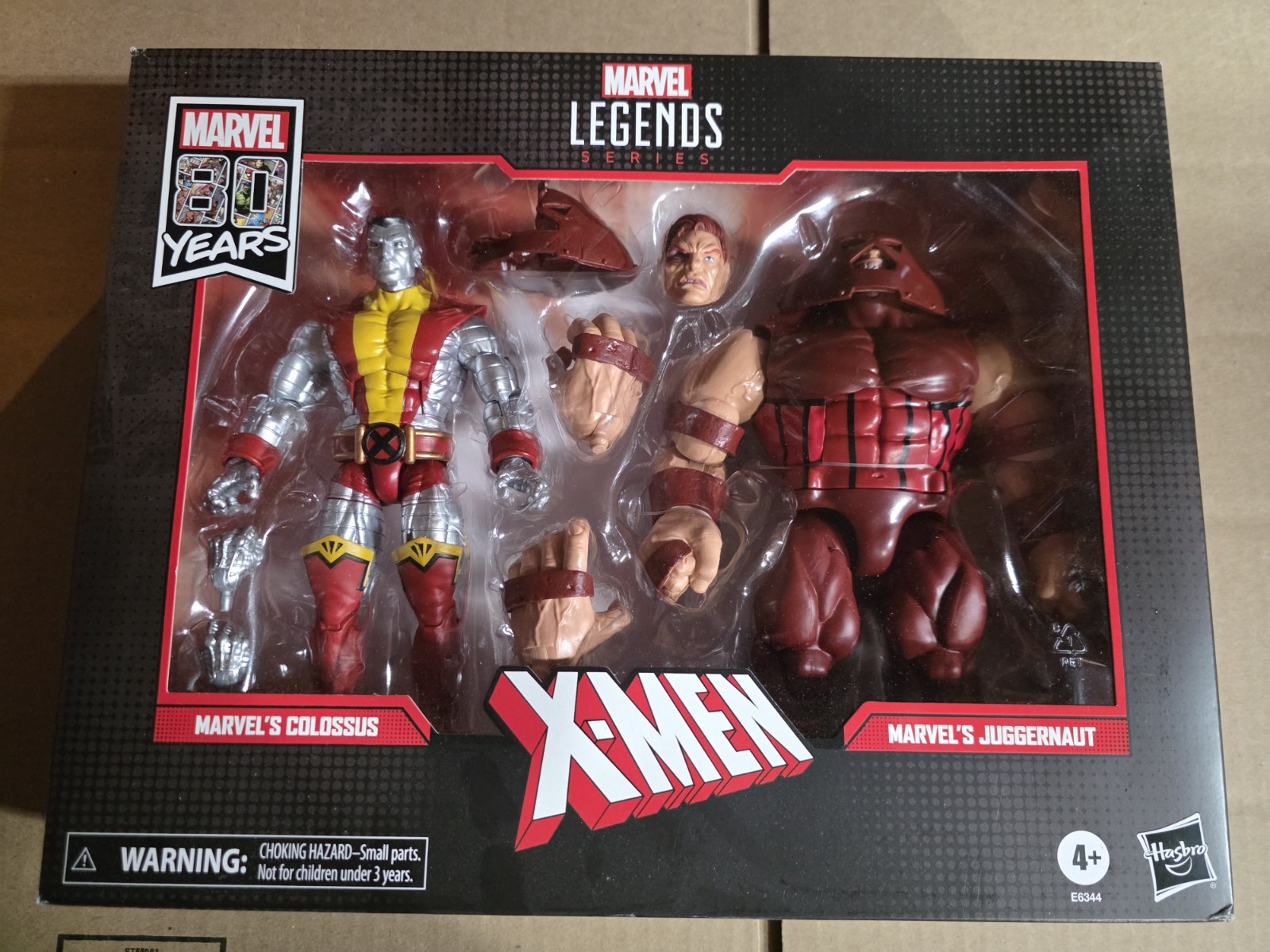 (2019) Marvel Legends: 80th Anniversary X-Men Colossus & Juggernaut 2-Pack NIB