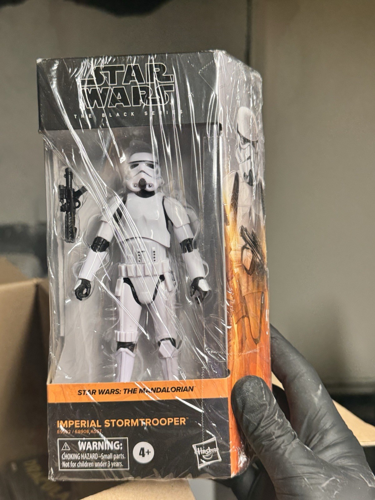Hasbro Star Wars Black Series The Mandalorian Remnant Stormtrooper Boxed 6”