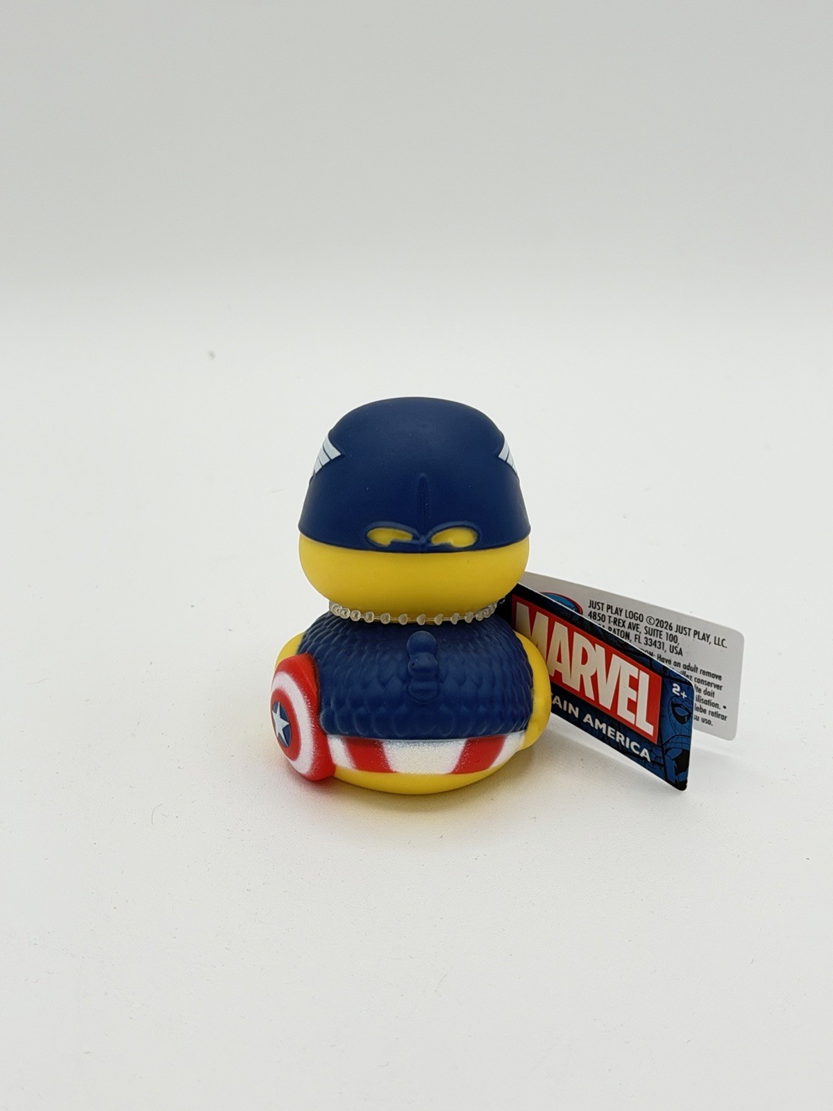 MARVEL – CAPTAIN AMERICA – Rubber Duck – Approx 3&Prime; High