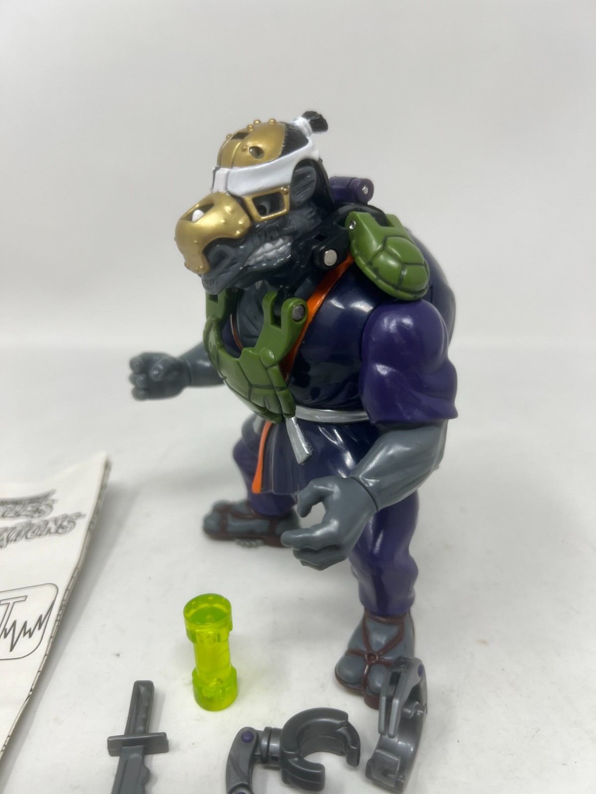 TMNT Auto Mutations Night Ninja Rocksteady 1993 Teenage Mutant Ninja Turtles