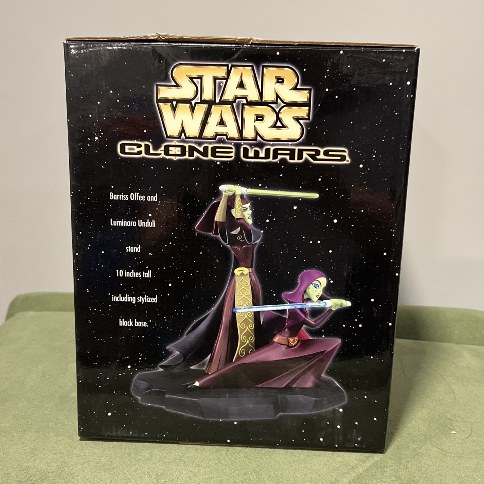Barriss Offee Luminara Unduli Clone Wars Maquette GENTLE GIANT STAR WARS /3000