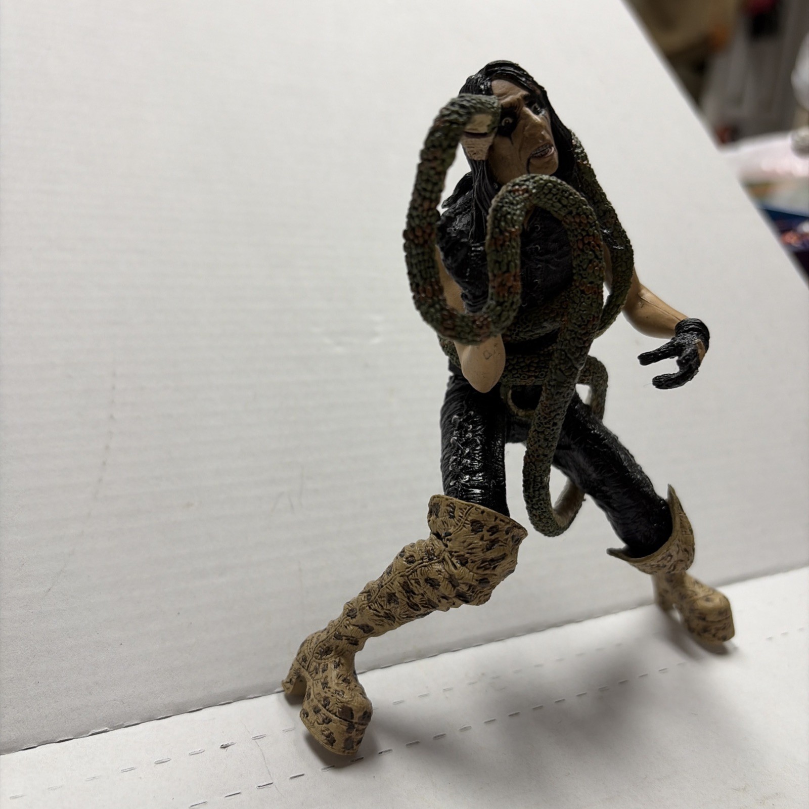 2000 McFarlane Trash Tours Alice Cooper With Snake And Killer Boots Figure Loose