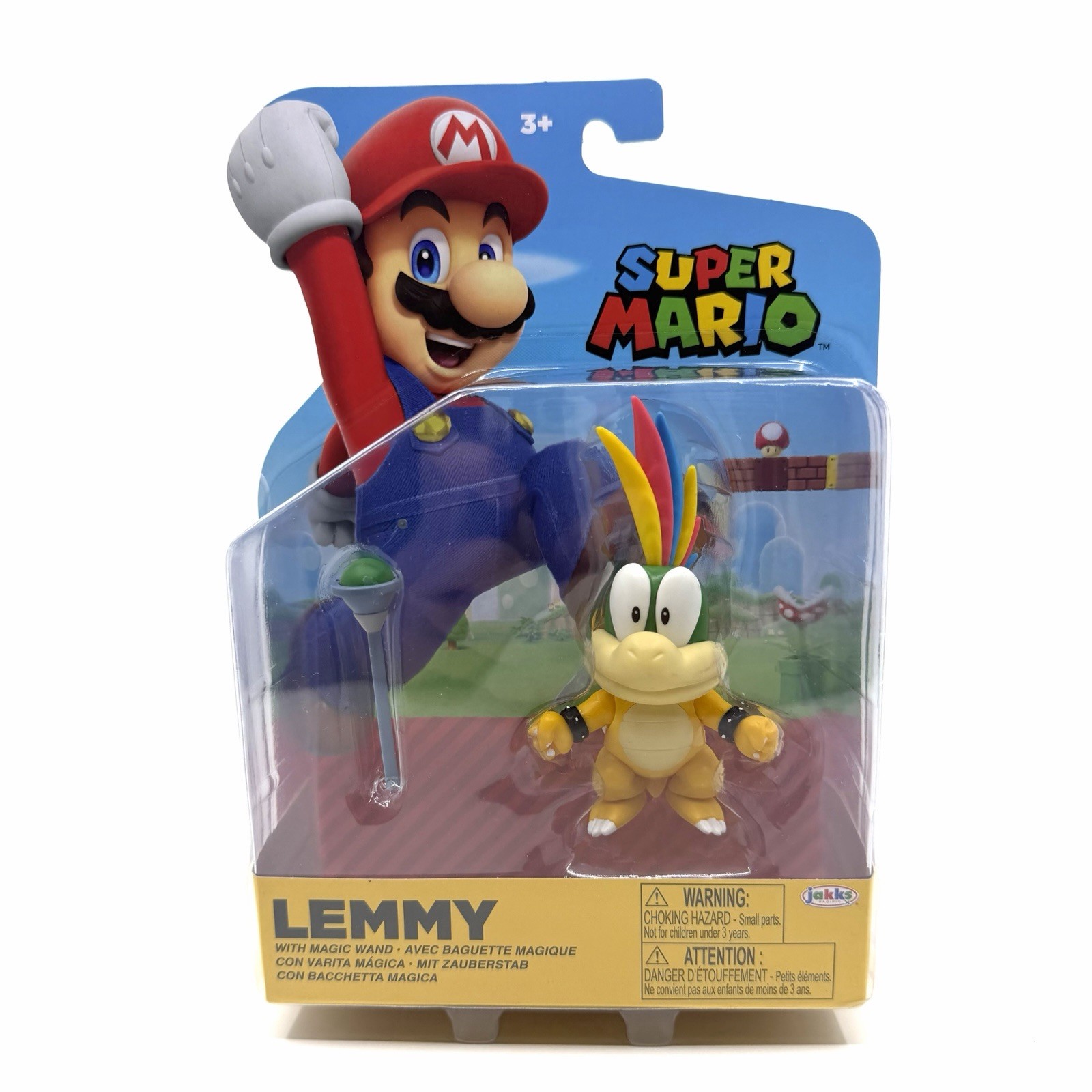 Jakks Pacific World of Nintendo Super Mario Bros. Lemmy 4&Prime; Action Figure