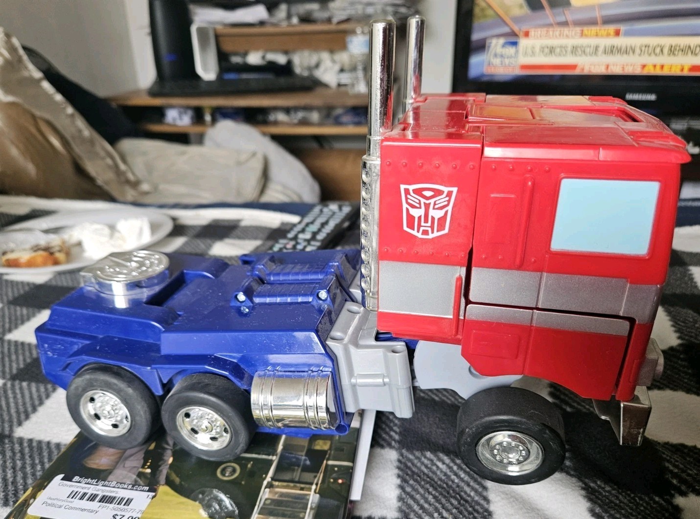 Transformers Jada Self Transforming Optimus Prime R/C