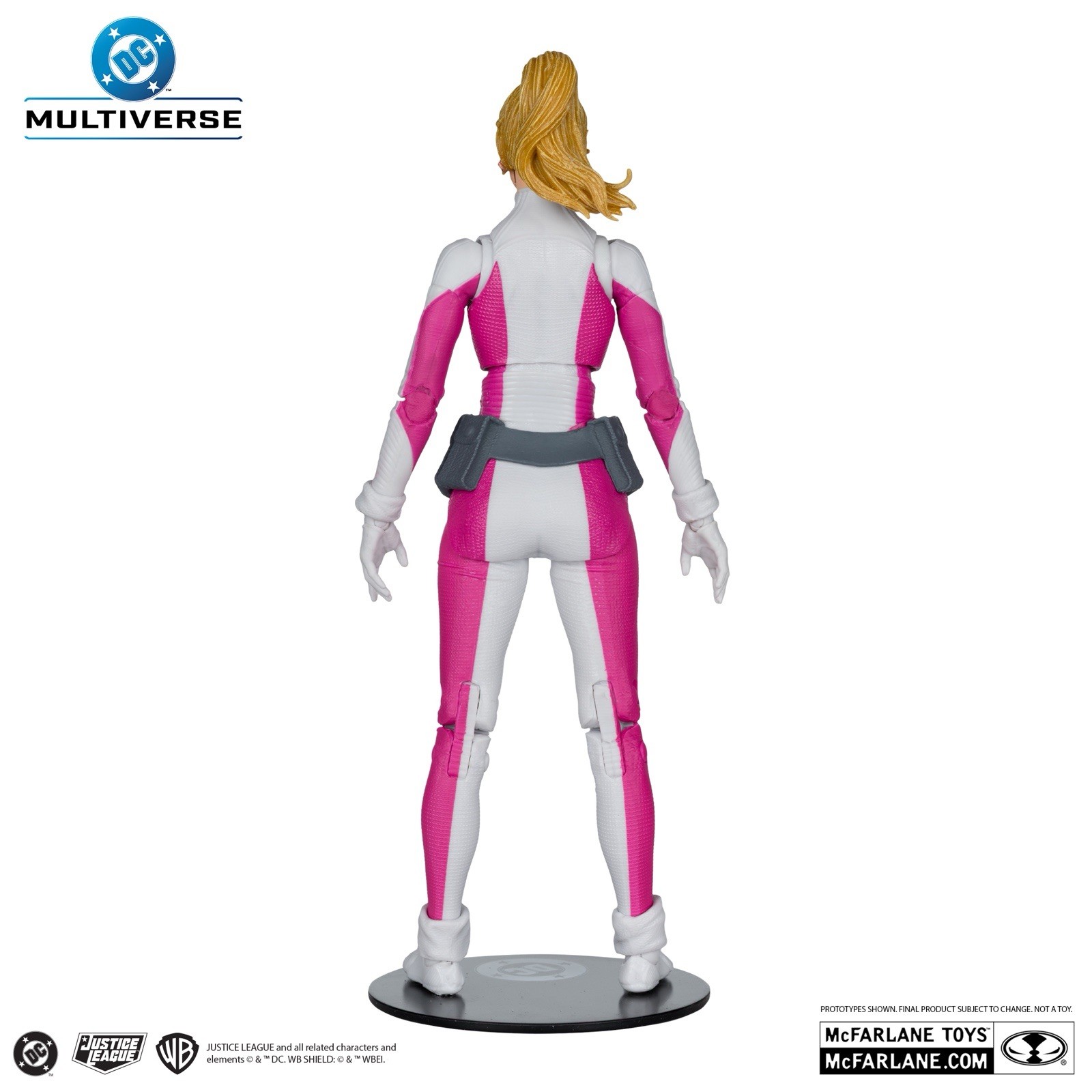 2 Figure Lot McFarlane DC Multiverse Saturn Girl & Starman Jack Knight Platinum