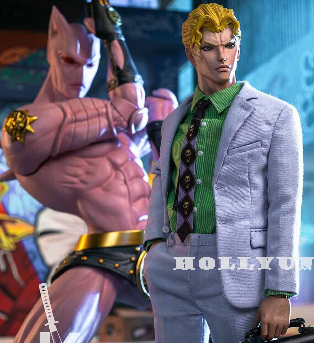 Kira Yoshikage JoJo&rsquo;s Bizarre Adventure KATANA Toys 1/6 Action Figure Deluxe Toy