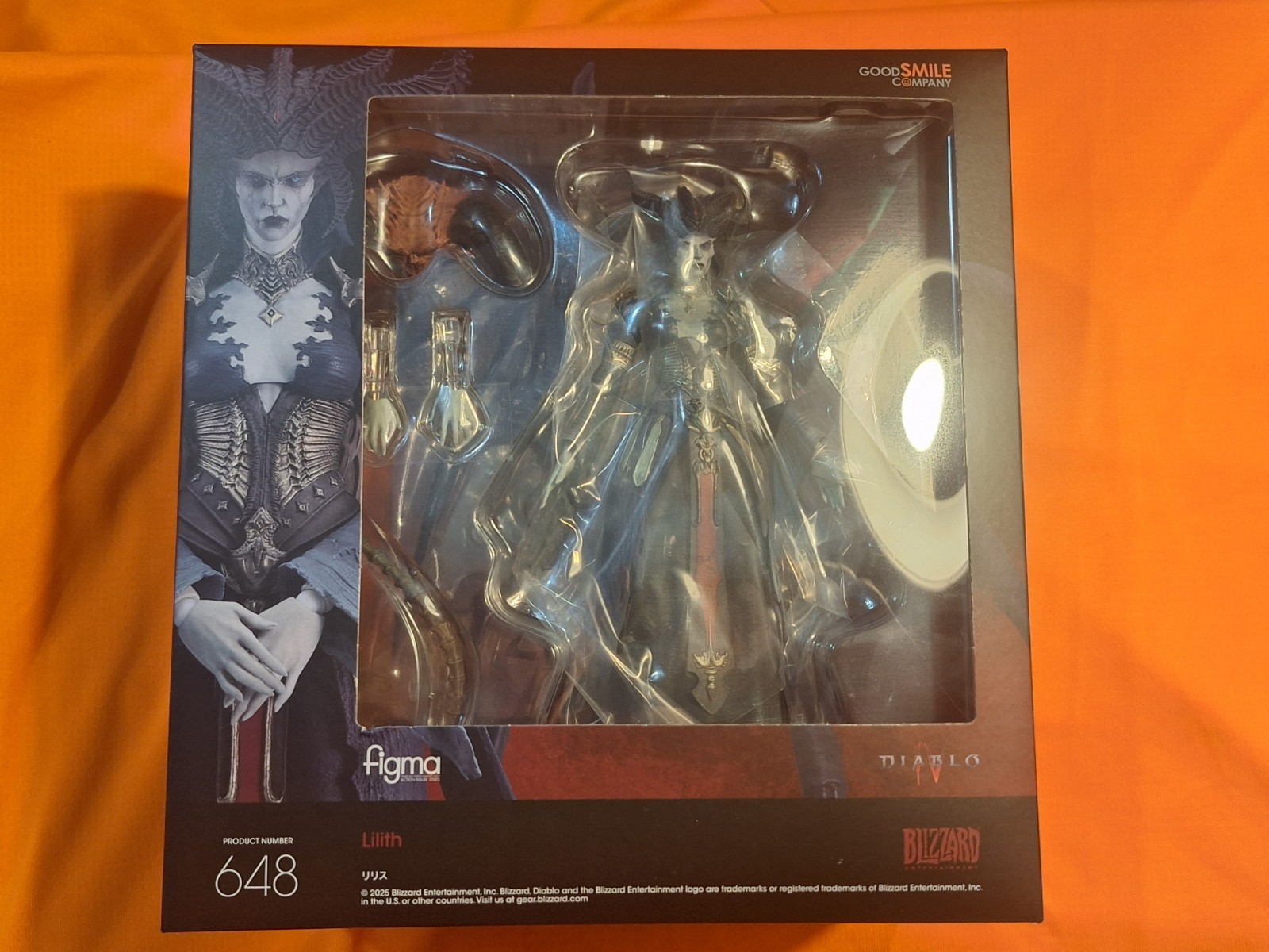 Authentic Figma 648 Lilith Figure – Diablo IV – Good Smile Company