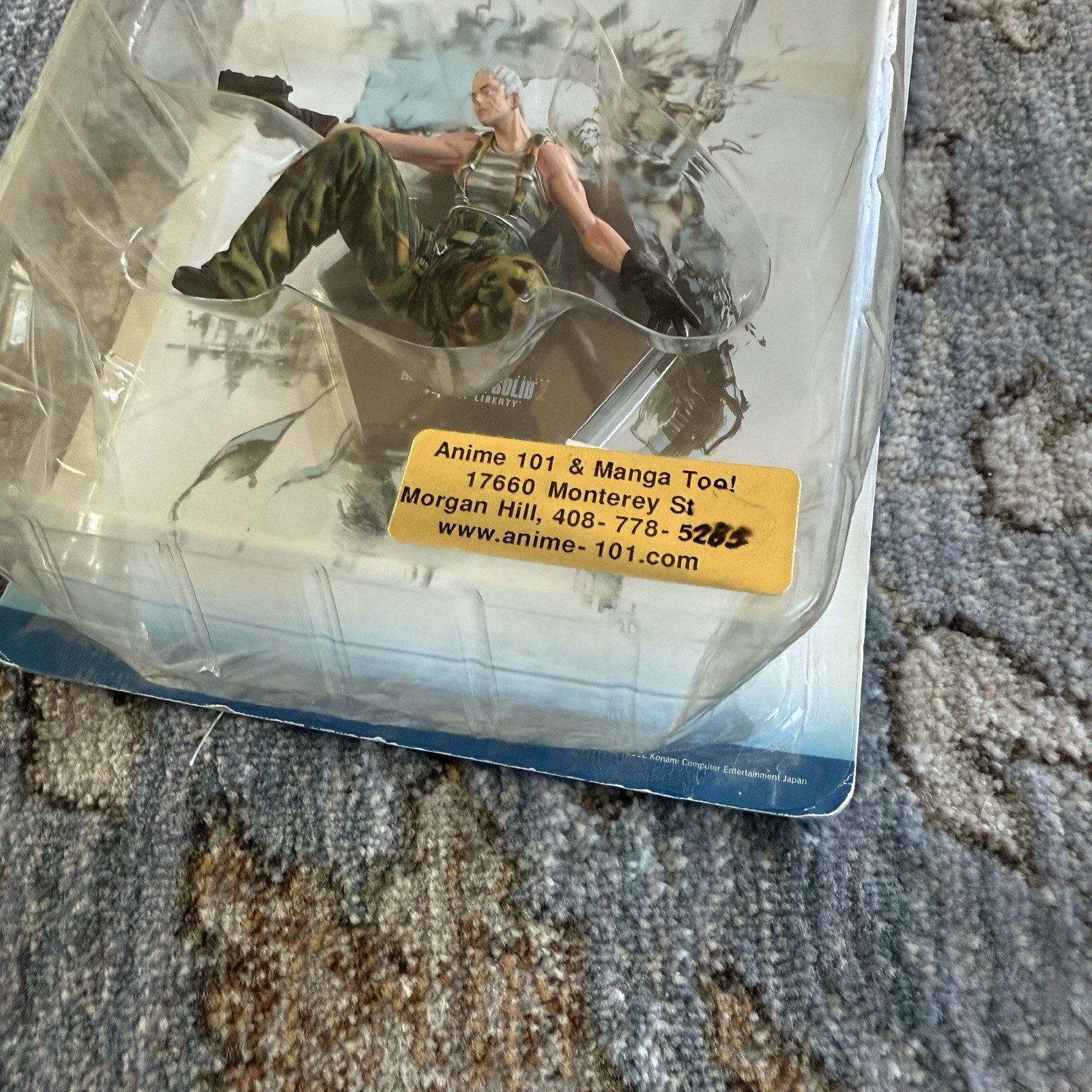 VTG 2002 Metal Gear Solid 2 OLGA Gurlukovich Action Figure Konami SEALED New NOS