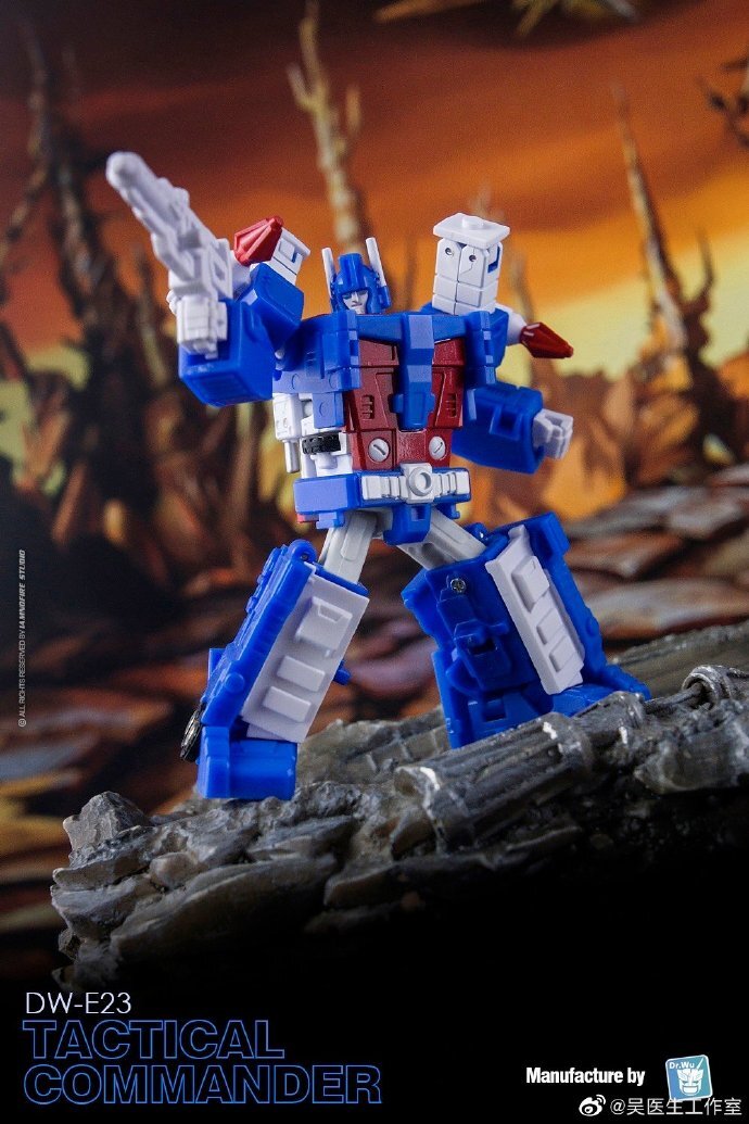 DR. WU DW-E23 Tactical Commander MINI Magnus E23T/E23D/E23B/E23P 6cm Figure