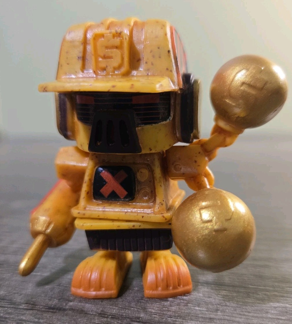 Treasure X Robots Gold Mini Bot- X-Cavator (Splatter Finish)