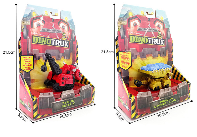 Mattel Dinotrux Dozer Skya D-Structs Ty Rux Diecast Dreamworks Toy Kids Gift