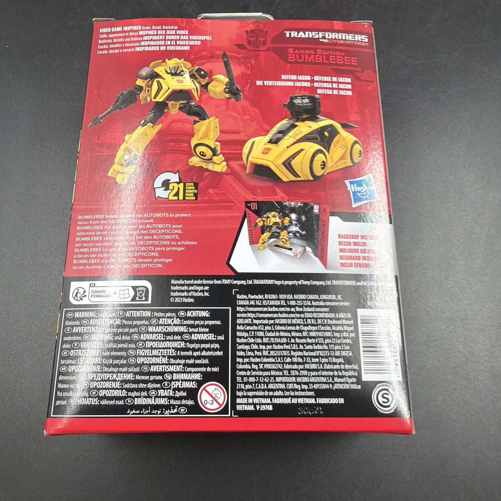 Transformers War for Cybertron Studio Series 01 Deluxe Gamer Edition BUMBLEBEE