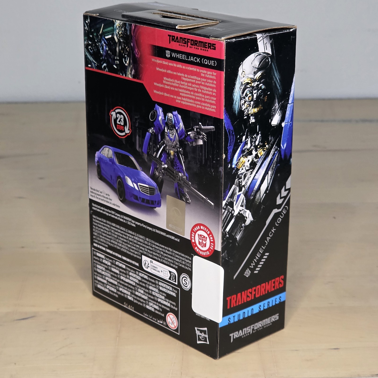 Transformers Wheeljack Que Studio Series Dark Of The Moon Action Figure NIB