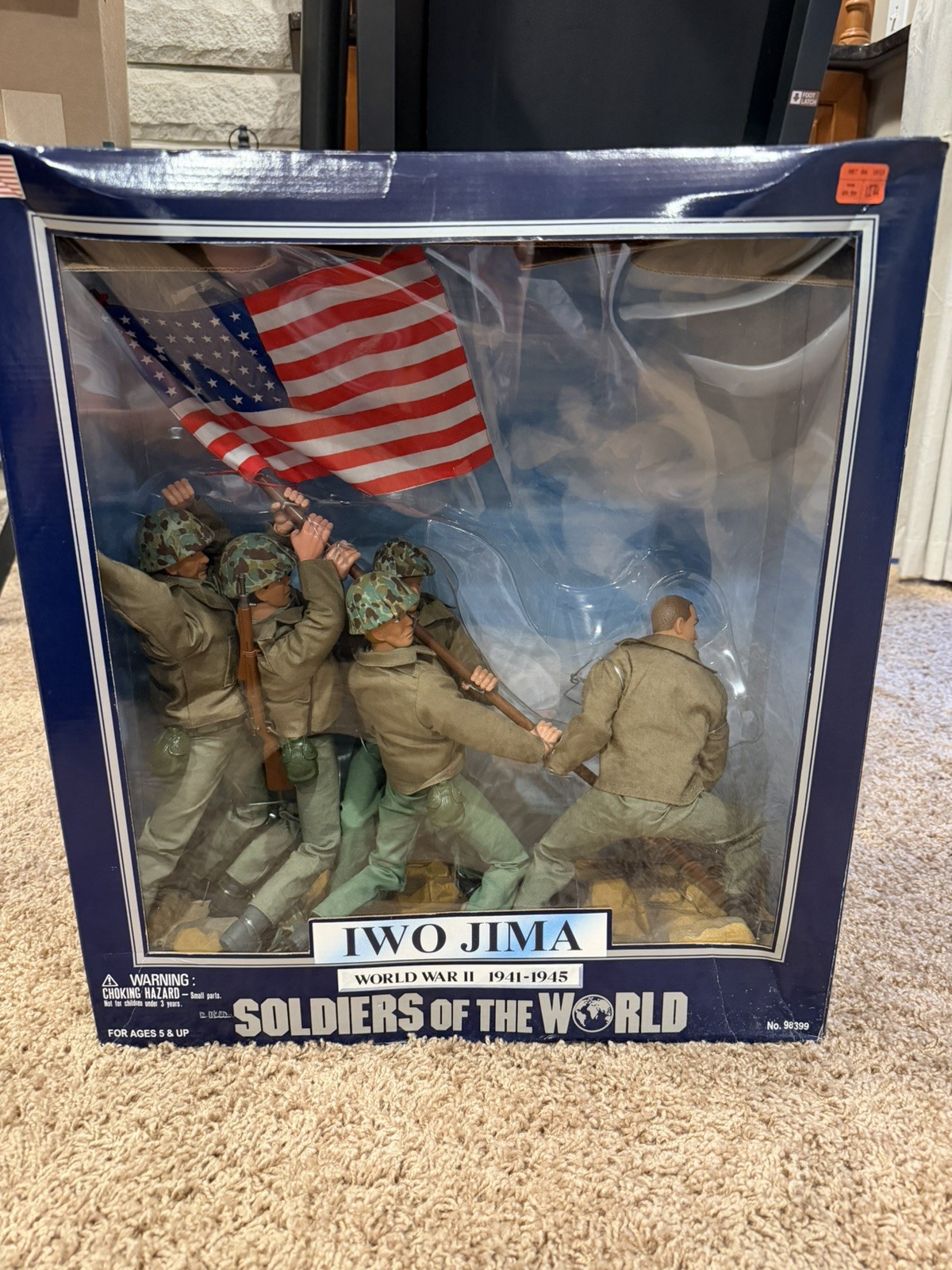 1998 Soldiers of the World 1/6 Scale 12&Prime; WWII US Army Iwo Jima Action Figure Set
