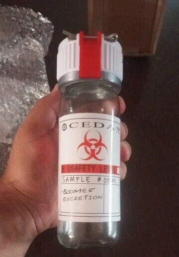 Game Left 4 Dead Bile Bottle 300ml Props Boomer Excretion Cosplay Collection