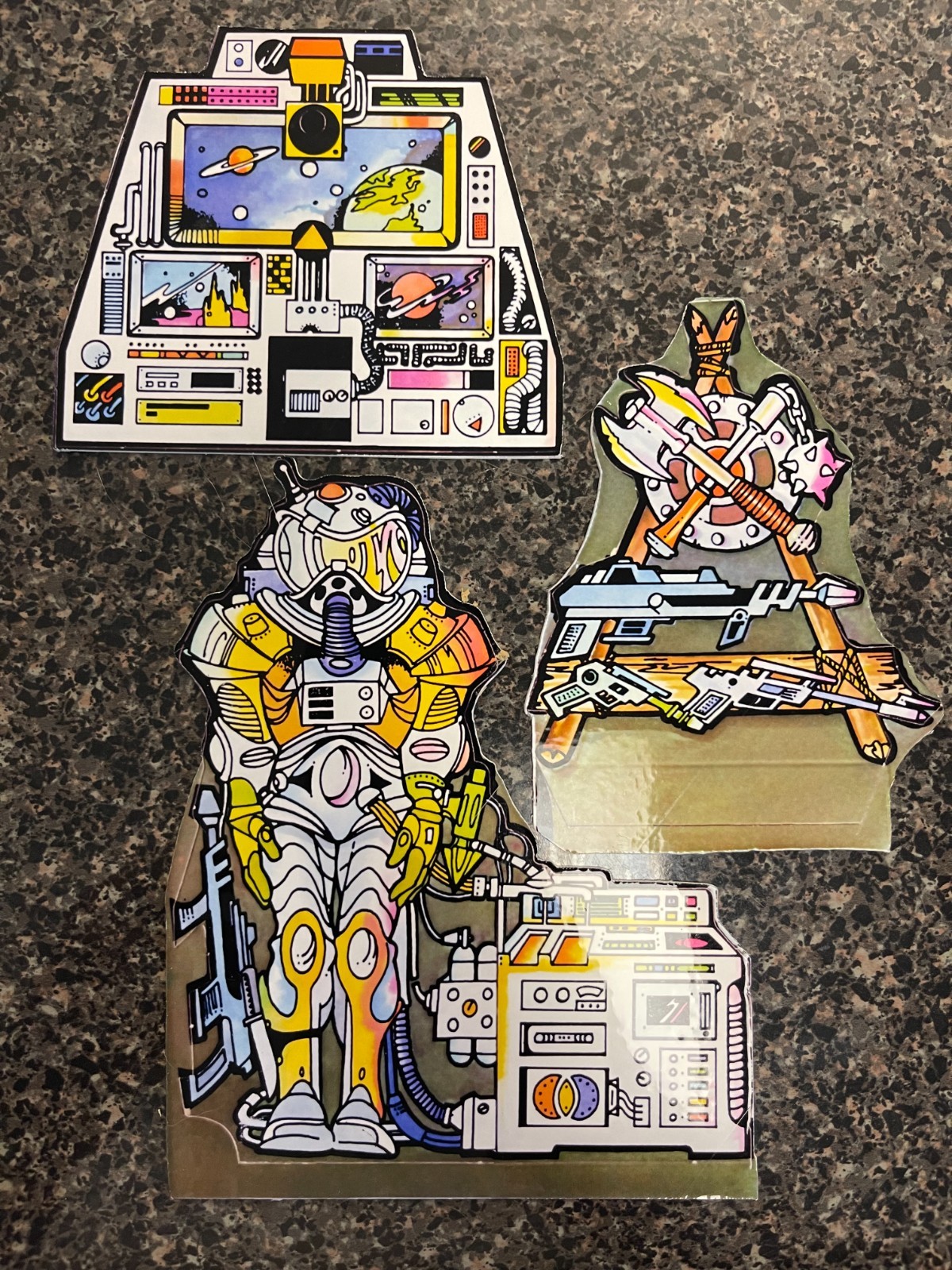 MOTU Castle Grayskull Cardboard Cutouts